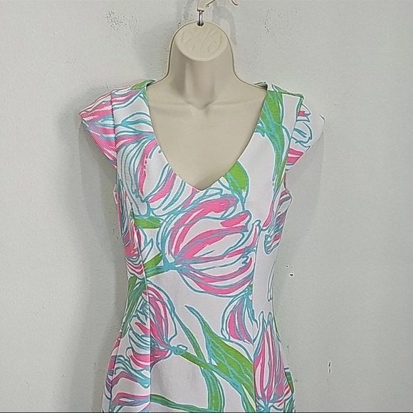 Lily Pulitzer Floral Desiree mini dress - Picture 10 of 15